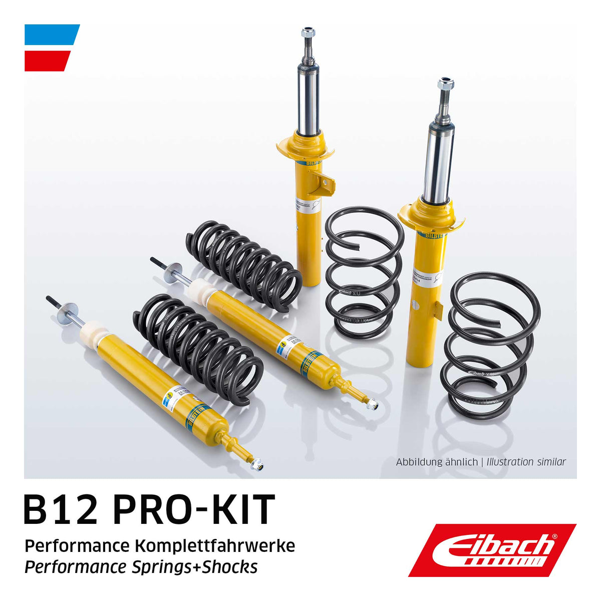 Eibach B12 Pro-Kit abgestimmte Tieferlegungsfedern und Dämpfer